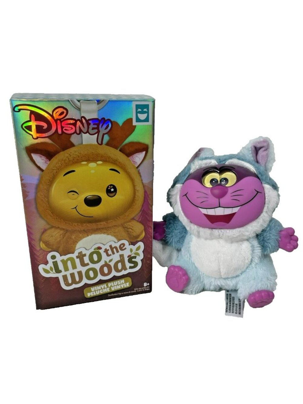 HAPPY HAUL Disney Into the Woods CHESHIRE CAT Vinyl Plush 5" Clip-On Plush NEW